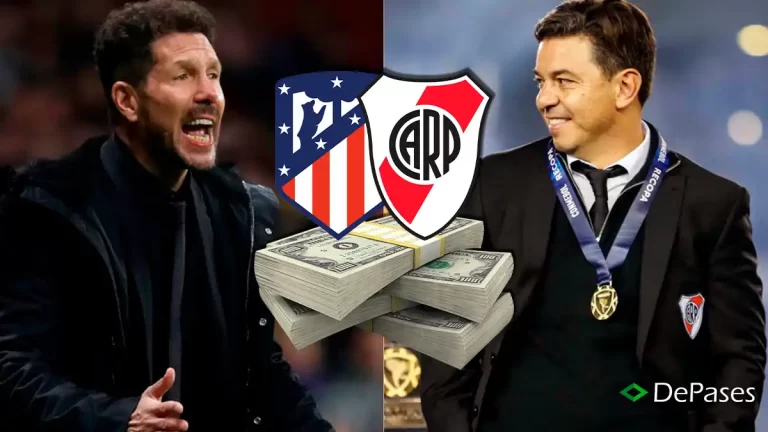 ¡Bombazo! El acuerdo MILLONARIO que cerrarían River y Atlético Madrid