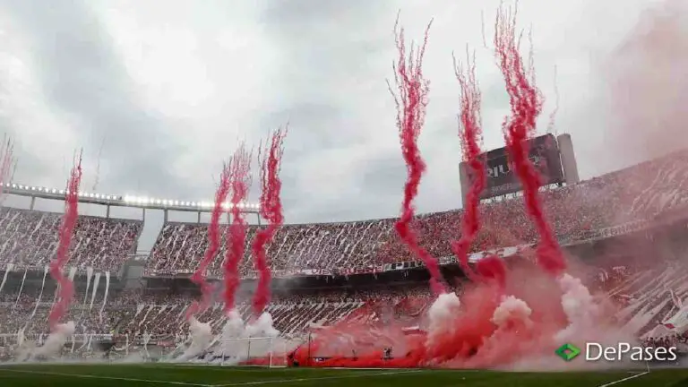 El recibimiento de River ante Boca
