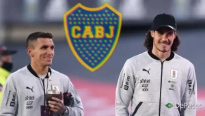 Torreira y Cavani sobre Boca