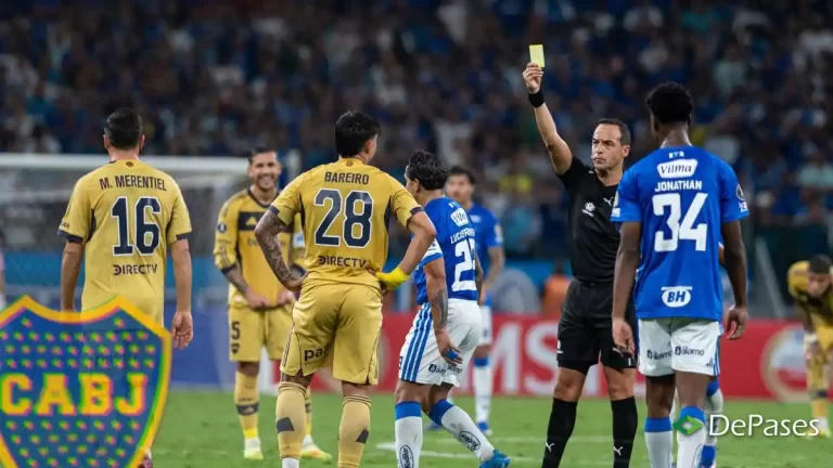 ¿Mal expulsado Bareiro? La bronca en Boca con el arbitraje en Brasil