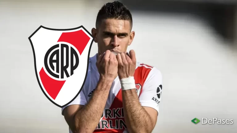 "Vengo con más personalidad": qué dijo Santos Borré en su revisión médica con River y qué dijo de Coudet
