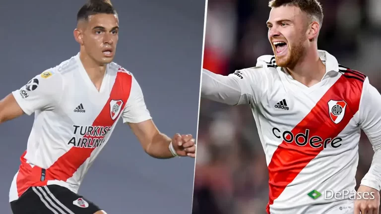 Lucas Beltrán y Santos Borré ya eligieron dorsal en su regreso a River